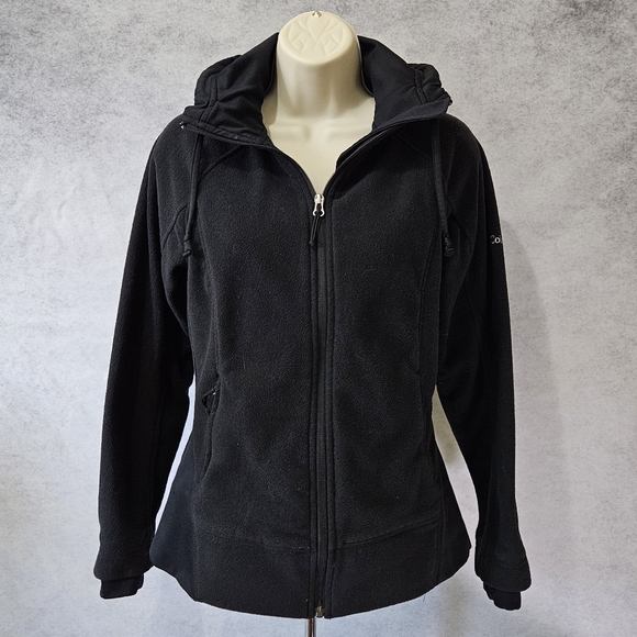 Vintage COLUMBIA SPORTSWEAR Black Full Zip Hoodie - Picture 3 of 12